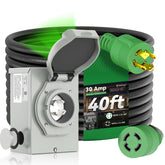 RVINGPRO kit frontal mostrando cable y caja para conexión segura