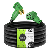 RVMATE enchufe 90 grados mostrando agarre cómodo y conexión segura