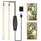 RWNTAO tira LED frontal mostrando diseño compacto y brillo uniforme
