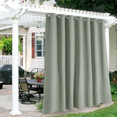 RYB HOME cortina exterior frontal mostrando cobertura y privacidad
