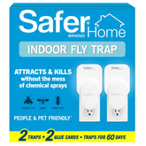 Safer trampa frontal enchufada mostrando diseño discreto y beneficio estético