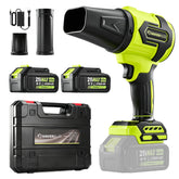 SakerPlus vista frontal del soplador con diseño compacto y potencia