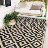 SAND MINE alfombra exterior vista frontal, resistente y elegante