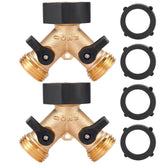 Sanpaint conector frontal mostrando dos salidas y beneficio de control doble