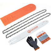 Savior barra de 16" frontal mostrando ajuste y resistencia
