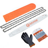 Savior barra 18" frontal con embalaje que muestra compatibilidad y beneficios