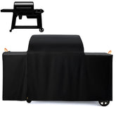 SCAUSY funda frontal para Traeger Woodridge protege la parrilla de lluvia