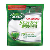 Scotts bolsa frente mostrando marca y beneficio de establecimiento rápido