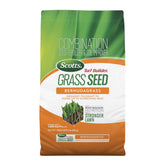 Scotts embalaje frontal bermudagrass mostrando cobertura y beneficios