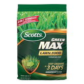 scotts bolsa frontal mostrando marca y beneficio de verdor rápido