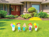 Seasons CoComelon frente del kit mostrando personajes y colores llamativos para fiesta