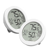 SECRUI frontal con pantalla clara y lectura rápida de temperatura y humedad