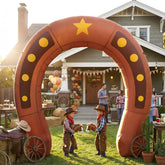 Seenelling arco herradura frontal creando entrada impactante