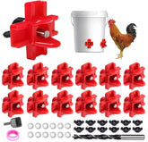 senylanhxy kit completo de 40 pezones, instalación rápida y ordenada
