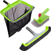 Sepetrel cepillo de pared 17,5" mostrando limpieza eficaz y protección