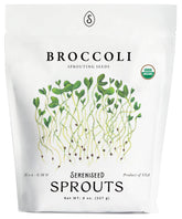 Sereniseed paquete frontal de semillas de brocoli orgánicas, confianza en calidad