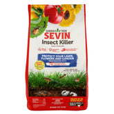 Sevin saco frente mostrando marca y peso, protección clara