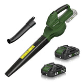 SEYVUM soplador frontal mostrando diseño compacto y control ergonómico