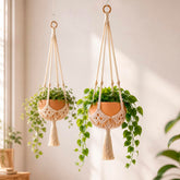 Shappy colgador frontal mostrando diseño boho y uso decorativo