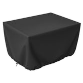 SHINESTAR vista frontal de la funda cubriendo mesa de fuego, protección completa