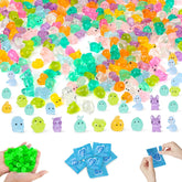 ShtNeeg caja frontal con figuras mini, muestra variedad y valor