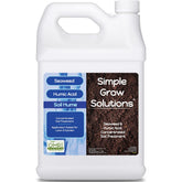 Simple Lawn Solutions envase frontal mostrando la etiqueta y uso