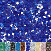 Skyflame vista frontal del empaque azul cobalto con brillo duradero