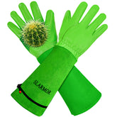 SLARMOR embalaje frontal mostrando guantes resistentes y protección