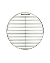 SnS Grills vista frontal de la parrilla EasySpin, montaje rápido y robusto