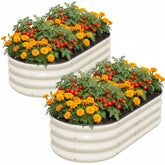 SnugNiture frontal de la jardinera mostrando espacio de cultivo y forma resistente