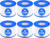 SORSWEET filtro pack frontal mostrando seis cartuchos y beneficio recambio rápido
