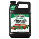 Spectracide envase frontal que muestra 1 galón y superficie protegida