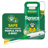 Spruce kit frente con botella 64 oz y varilla, solución lista para usar