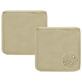 sqodok funda frontal empaquetada color tan, renueva cojines rápidamente