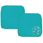 Sqodok vista frontal de las fundas 19x19 protegiendo cojines
