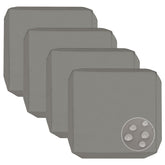 Sqodok funda frontal 24x22 pack de 4 renueva cojines rápidamente