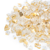 Stanbroil paquete frontal 10 libras mostrando cristales dorados, mejora estética