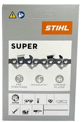 Stihl cadena 26RS 81 vista frontal del empaque mostrando compatibilidad
