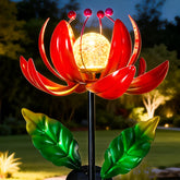 SUCUY vista frontal del loto decorativo con luz cálida