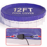 SUMMERBUDDY frontal de la cubierta 12 FT mostrando cobertura completa y protección