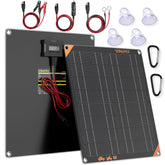 SUNAPEX panel frontal 20W mostrando diseño compacto y eficiencia
