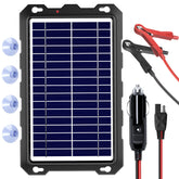 SUNAPEX vista frontal del paquete mostrando el panel y accesorios, ideal para almacenamiento seguro
