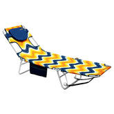 SUNNYFEEL tumbona frontal mostrando la postura reclinada y comodidad