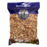 SuperMoss paquete frontal mostrando 4 onzas y color natural, mantiene humedad