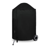 Suphomeware funda frontal mostrando ajuste para Weber 22" y protección completa