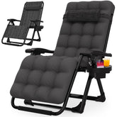 Suteck vista frontal de la silla reclinable con cojín cómodo