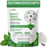 Syngreen empaque frontal mostrando polvo y menta, control natural efectivo