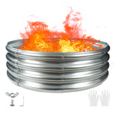 TBMLC aro de fuego frontal mostrando acabado y robustez para exteriores