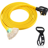 Tellegloww adaptador frontal en empaque amarillo visible para conexión segura