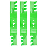 TENGMUJX pack frontal mostrando tres cuchillas para reemplazo, mejora el rendimiento